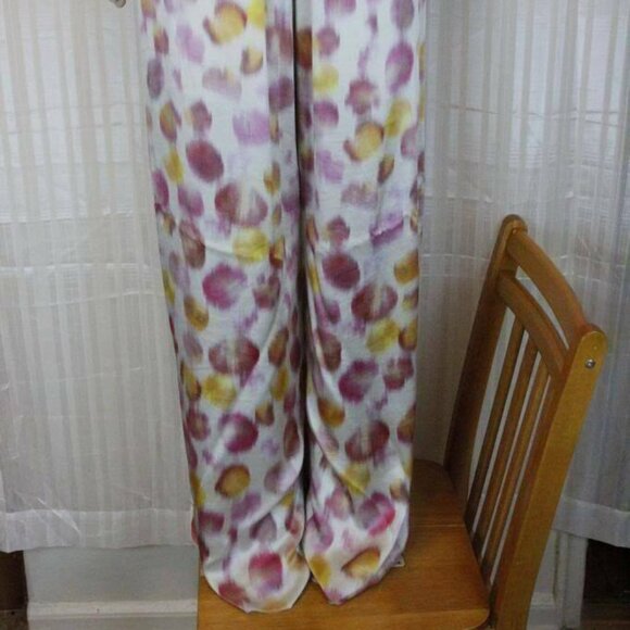 $1875 ROCHAS SET size 40 Italy 4 US 100% SILK  blouses pants women's - Picture 9 of 16